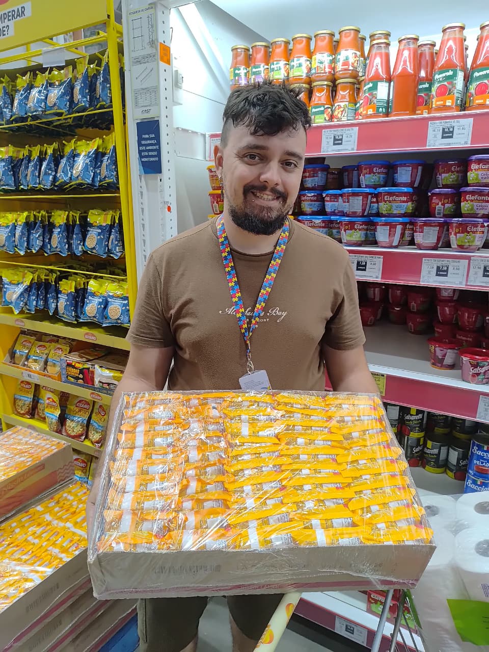 1 mês de comida garantida